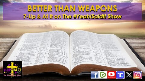 WORD OF THE DAY: ECCLESIASTES 9:18 - BETTER THAN WEAPONS