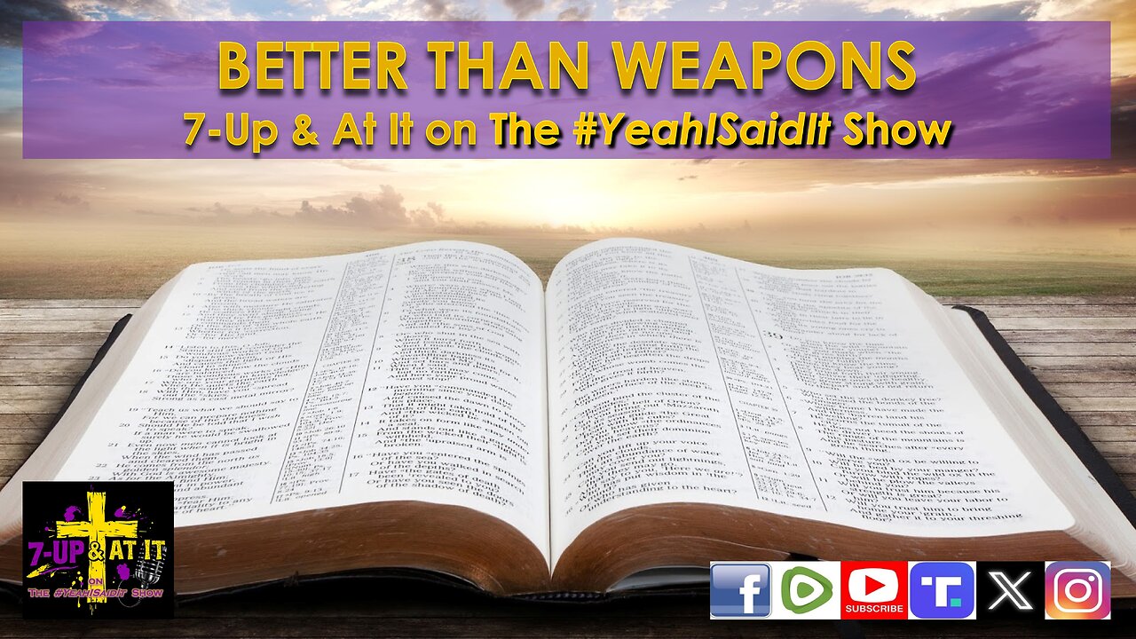 WORD OF THE DAY: ECCLESIASTES 9:18 - BETTER THAN WEAPONS