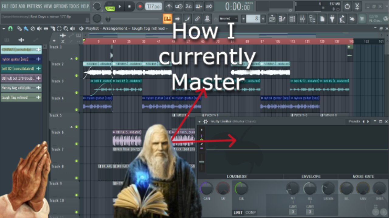 How to Master a boom bap Beat-FL Studio-*Mostly* Stock Plugins