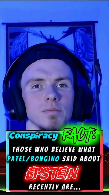 🚨Conspiracy FACT! 🚨: Those Who Believe What Patel/Bongino Said About Epstein Recently Are 🐑!