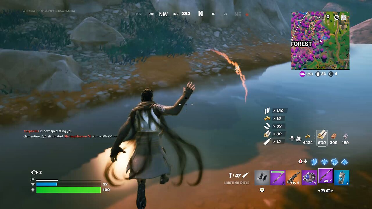 Fortnite *GREAT SHOOTING KID!*