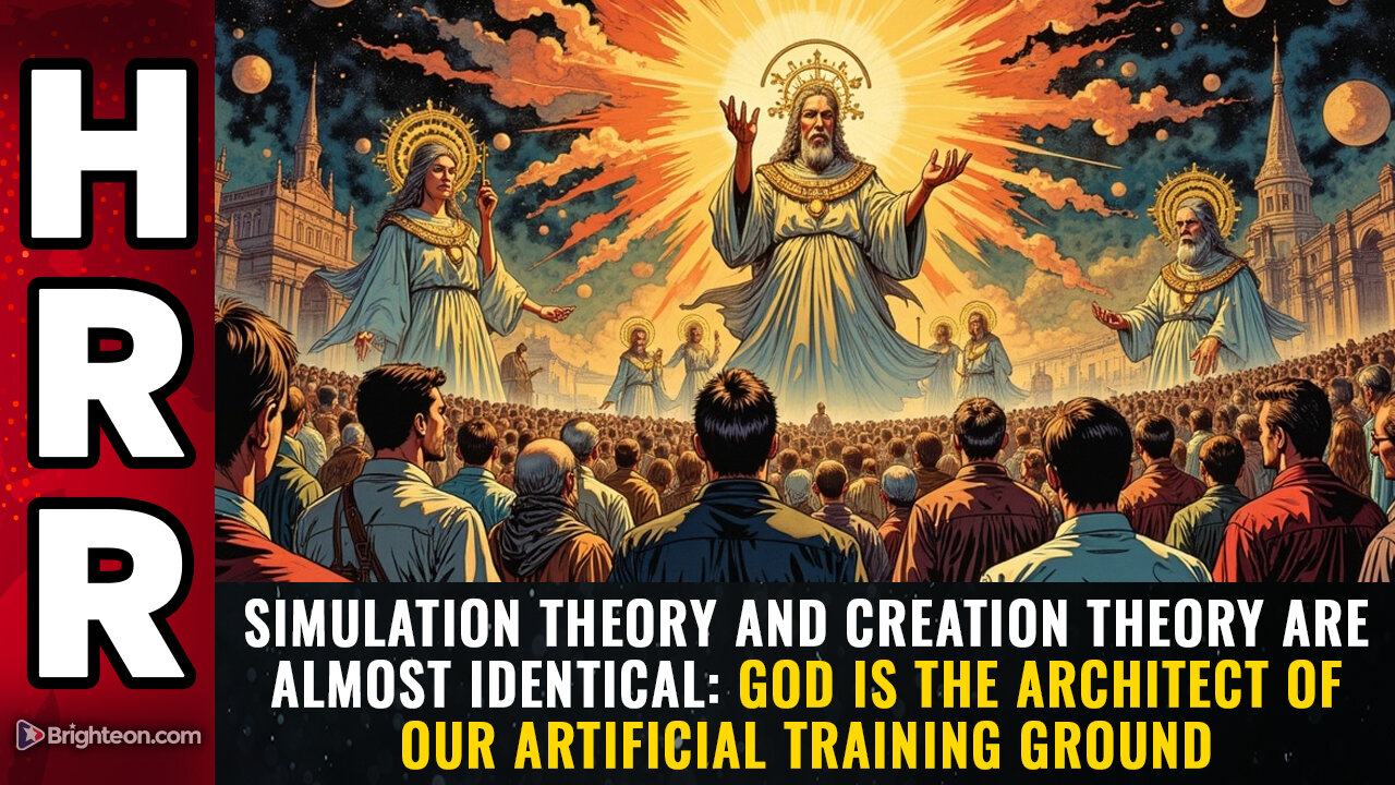 SIMULATION THEORY and Creation theory are almost identical: God is the architect...
