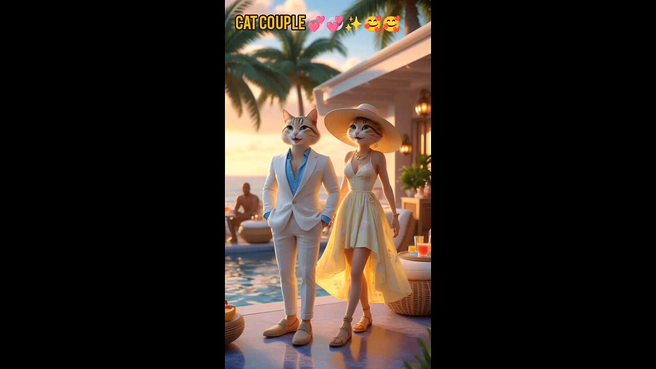 cat couple 💞💞