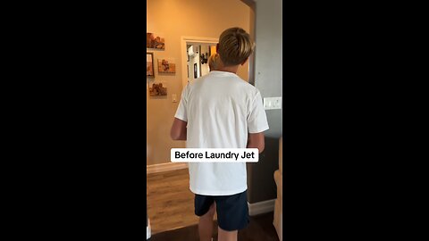 Life before and life after Laundry Jet