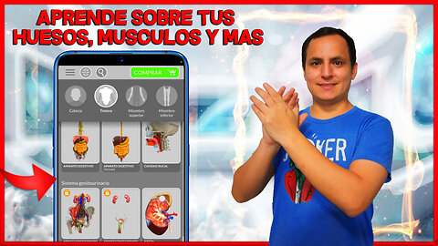 🧠 Conoce tu CUERPO con la MEJOR APP de ANATOMÍA 2025 | Explora HUESOS, SISTEMAS y ÓRGANOS en 3D