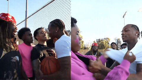 Tylil Fights Plaqueboymax’s Crew Over Basketball Game Location