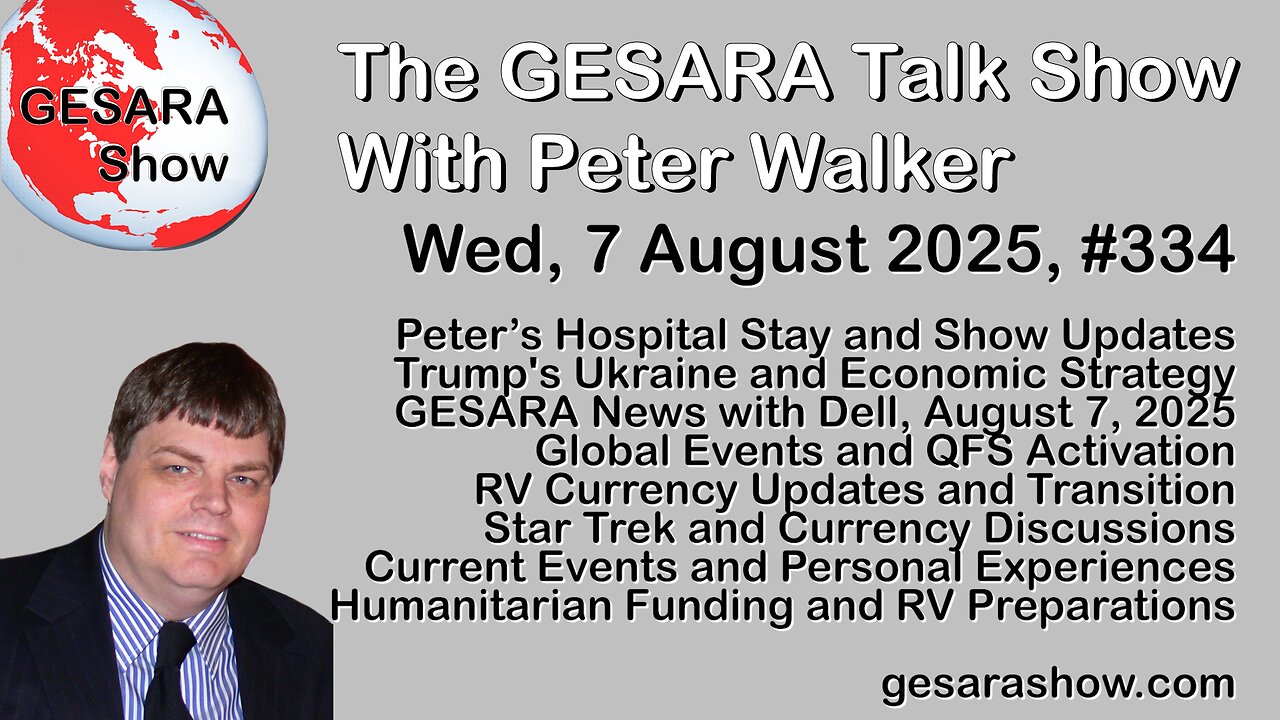 2025-08-07 GESARA Talk Show 334 - Thursday