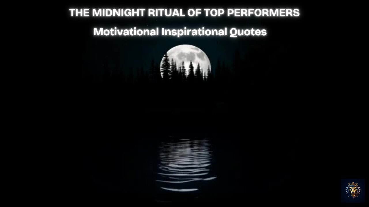 The Midnight Ritual of Top Performers: Motivational and Inspirational Quotes