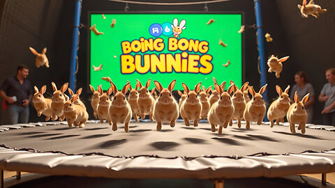 Boing Boing Bunnies 2 Comedy Kids Song