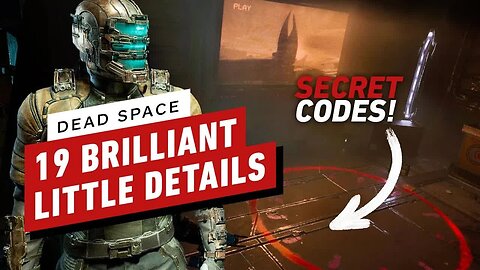 Dead Space - 19 Brilliant Little Details