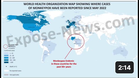 "Monkeypox Circulates Only in Countries with Pfizer Vaccine Distribution"