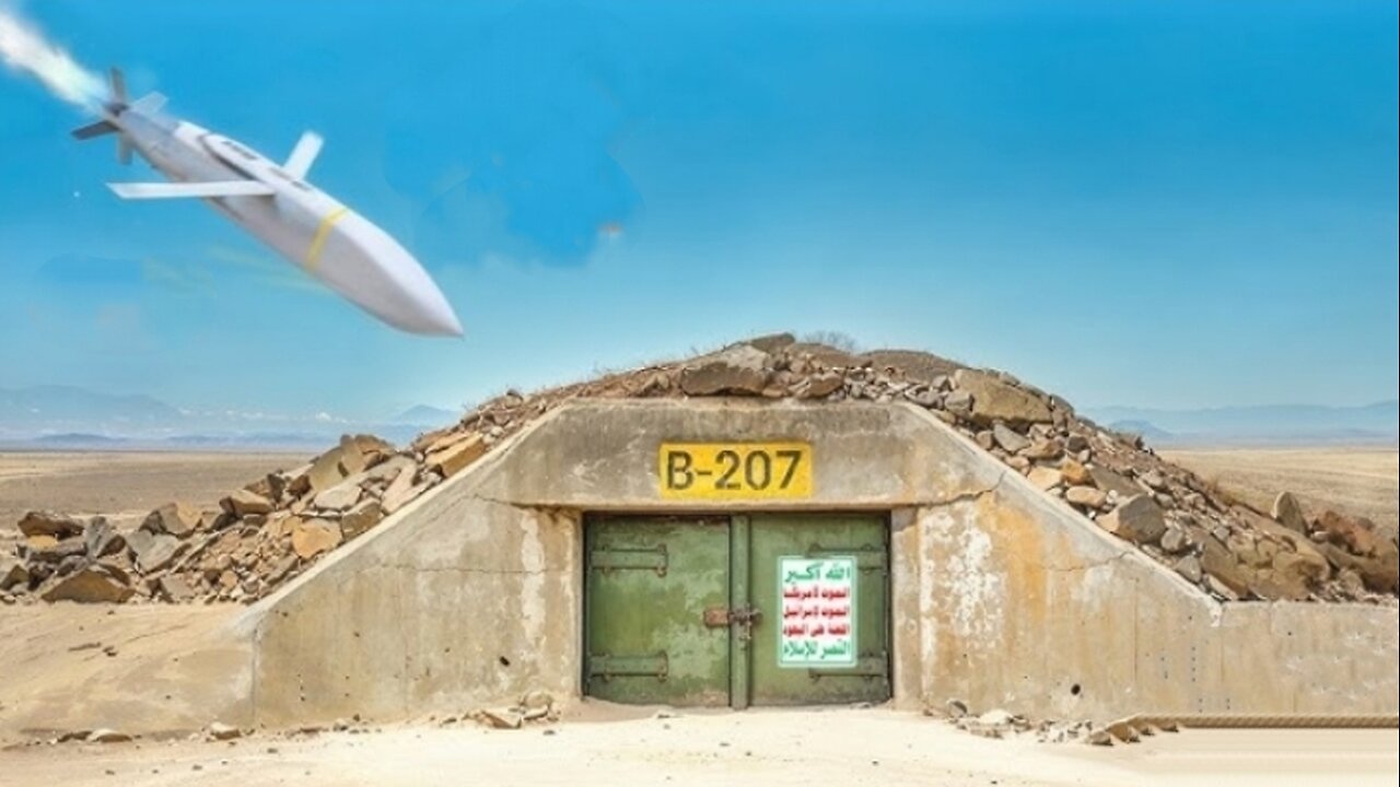 Houthis try to hide in bunkers from U.S. Firepower - Big Mistake...