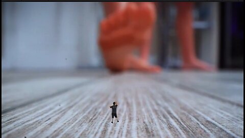 Giantess Feet POV: Miniature Adventure - Clip Collection