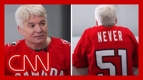 Mike Myers wears Canadian jersey featuring message to Trump in new ad