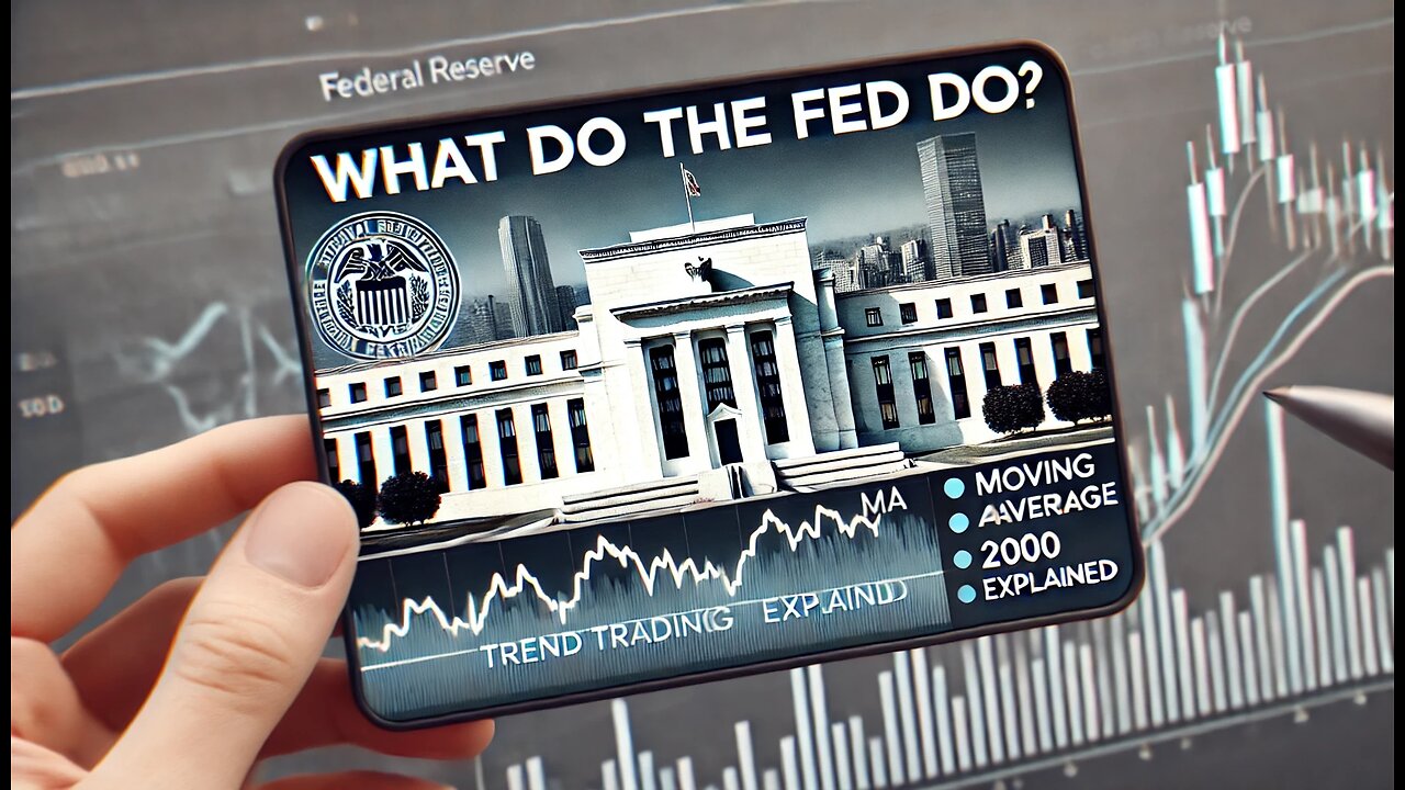 What Does the FED Actually Do? + Trading with a Trend MA