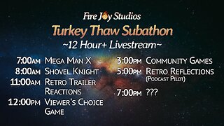 🦃 Turkey Thaw Subathon 🚀