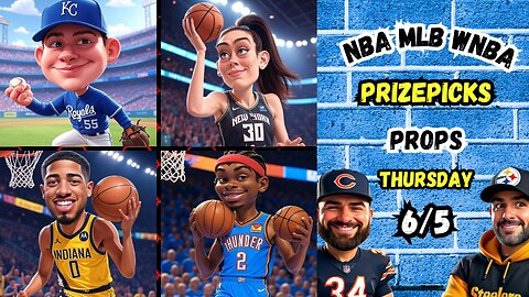 🔥9 HOT MLB PROPS | 🏀 NBA PROPS | ⚾️ MLB PICKS TODAY | THURSDAY 6/5/25