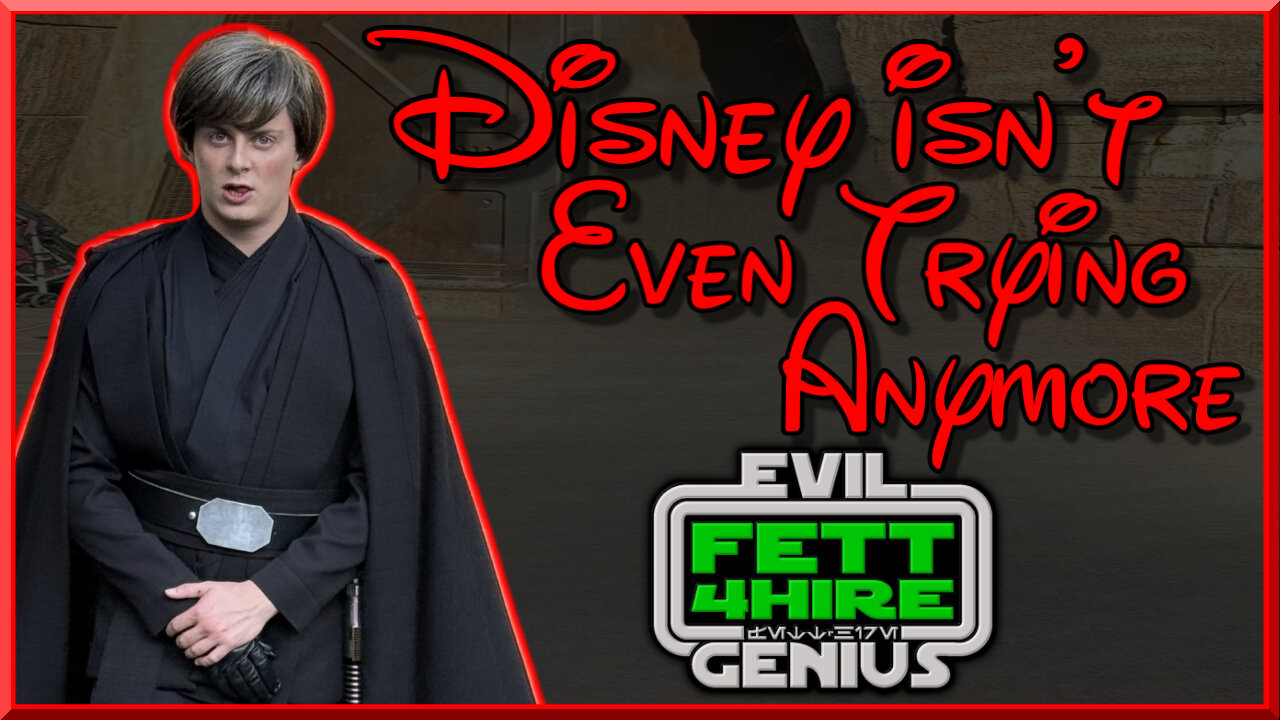 Disney isn't Even Trying Anymore