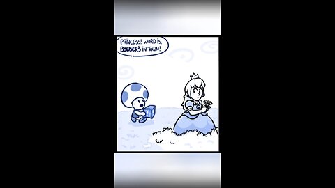 Nintendo parody webcomic "Pink Gold Peach"