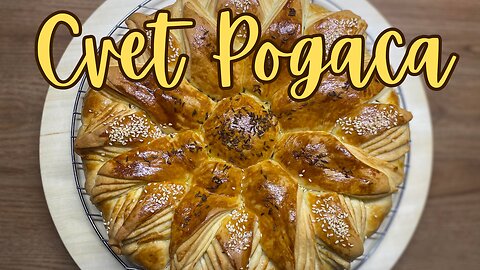 How to Make Flower Bannock • Cvet Pogaca •