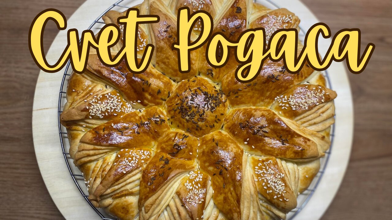 How to Make Flower Bannock • Cvet Pogaca •