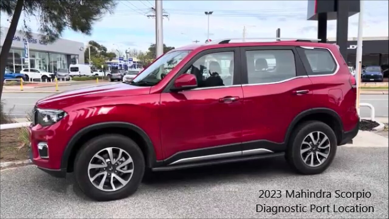 2023 Mahindra Scorpio Diagnostic Port Location