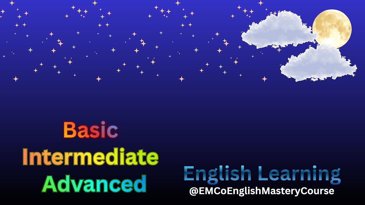 20 Practical Words; American English; Level up to Advanced; Lesson 3