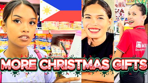 🇵🇭 Filipinas Christmas Community Party Shopping AGAIN! OFF GRID ISLAND FAMILY PHILIPPINES LIVING