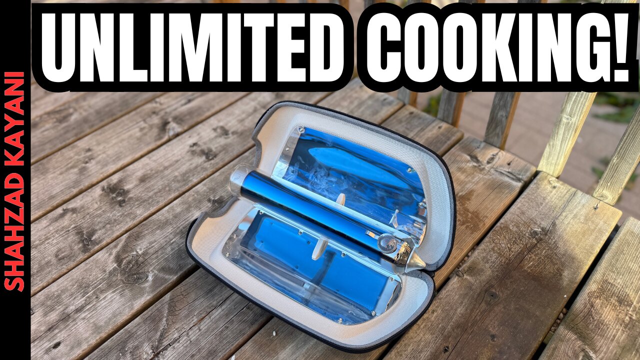 Unlimited Cooking After the Grid Fails - No Propane, No Wood - AMAZING!