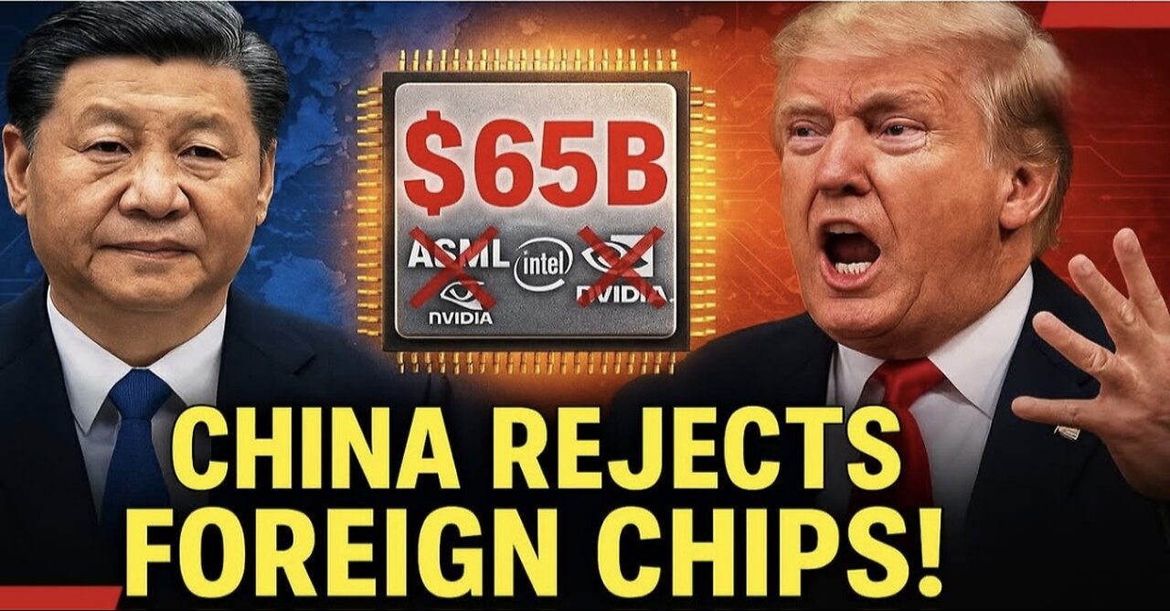 China Cuts Off All Foreign Chips — ASML & Nvidia Hit With A $300 Billion Crisis