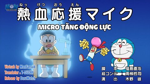 Doraemon Tập 811 - Phần 2 | Micro Tăng Động lực