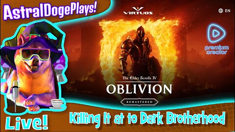 Oblivion Remastered ~LIVE!~ Killing It at the Dark Brotherhood