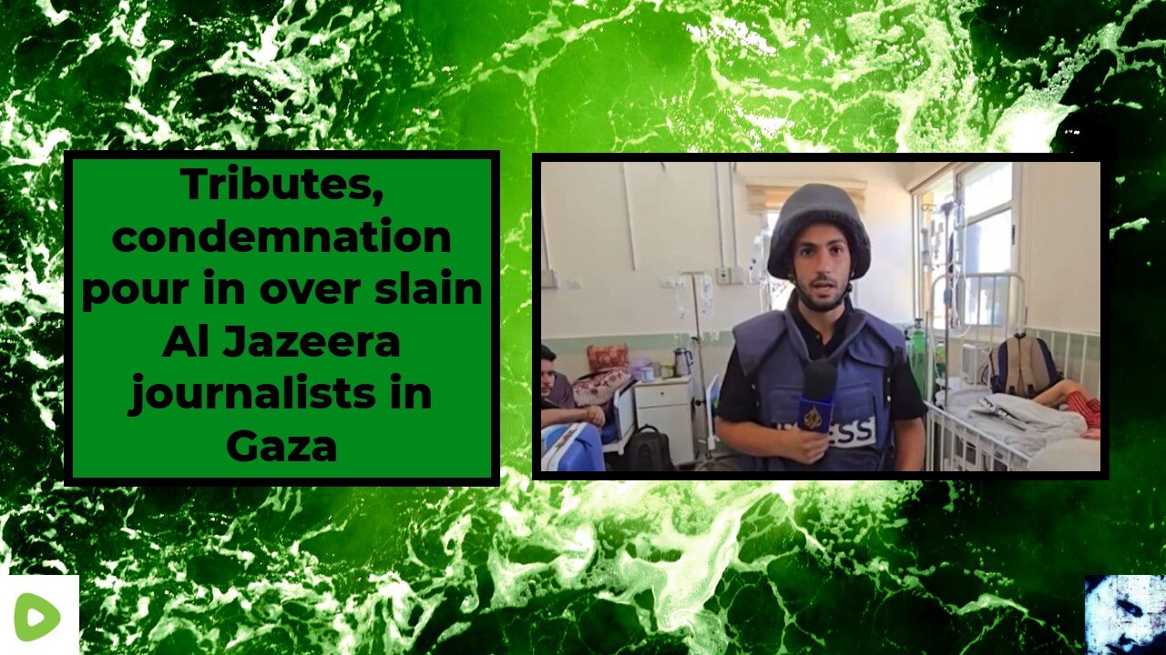 Tributes, condemnation pour in over slain Al Jazeera journalists in Gaza
