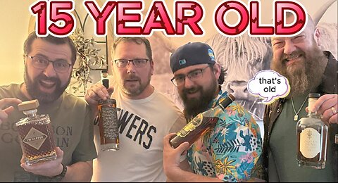Episode 54 Playoff brackets of the best 15 year old whiskeys