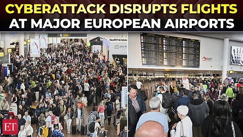 Cyberattack disrupts flights at European airports including Heathrow, Brussels; Passengers stranded