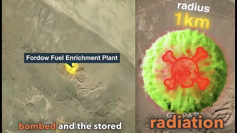 CATASTROPHIC SIMULATION OF IRANIAN NUCLEAR BUNKER DETONATION