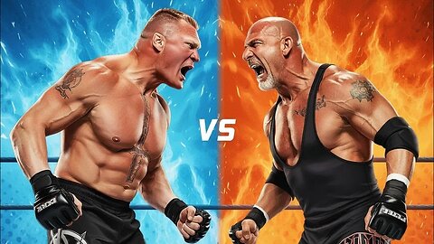 Brock Lesnar vs Goldberg: Who Will Break First? | Last Man Standing Match