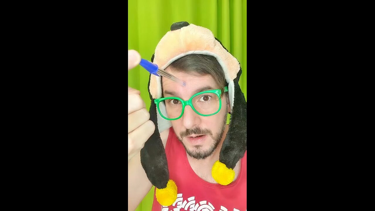 “Magic Trick Gone Wrong? Watch Me Push a Pen into My Forehead! | Italianinho Illusions”