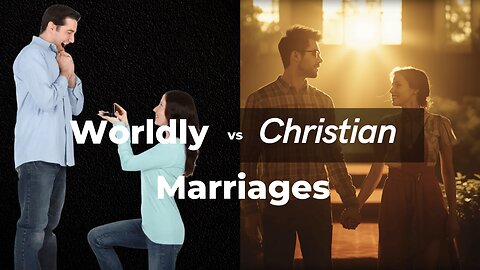 Christian Marriages vs Worldly Marriages - Pastor Dillon Awes | Anchor Baptist Church