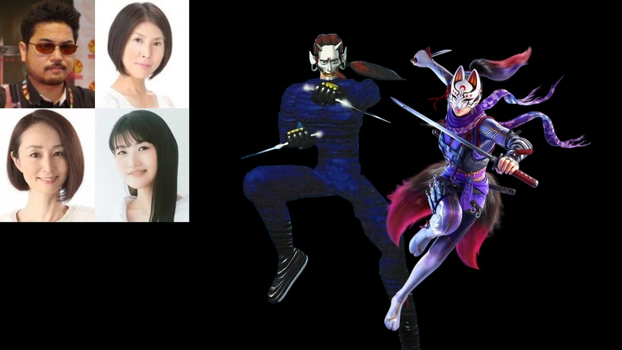 Video Game Voice Comparison- Kunimitsu (Tekken)