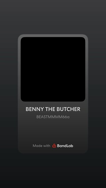 Benny the butcher [Official Audio]