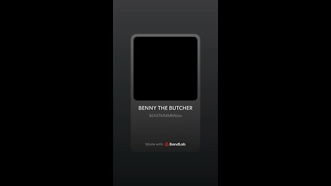 Benny the butcher [Official Audio]