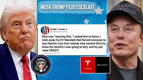 Media Ecstatic as Trump and Musk Trade Blows in Public Feud
