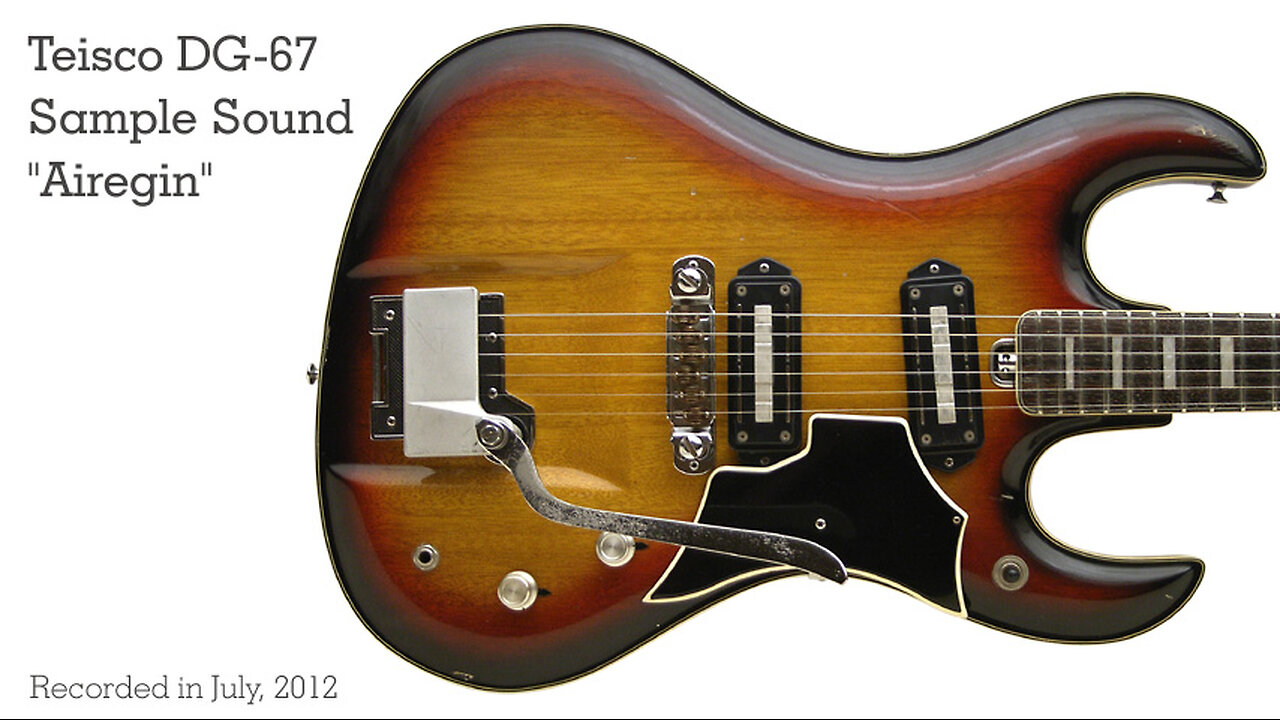 Teisco DG-67 Sample Sound "Airegin"