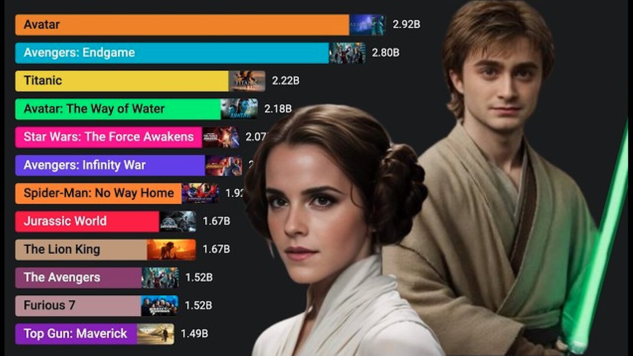 Highest Grossing Movies of All Time (1979 - 2025)