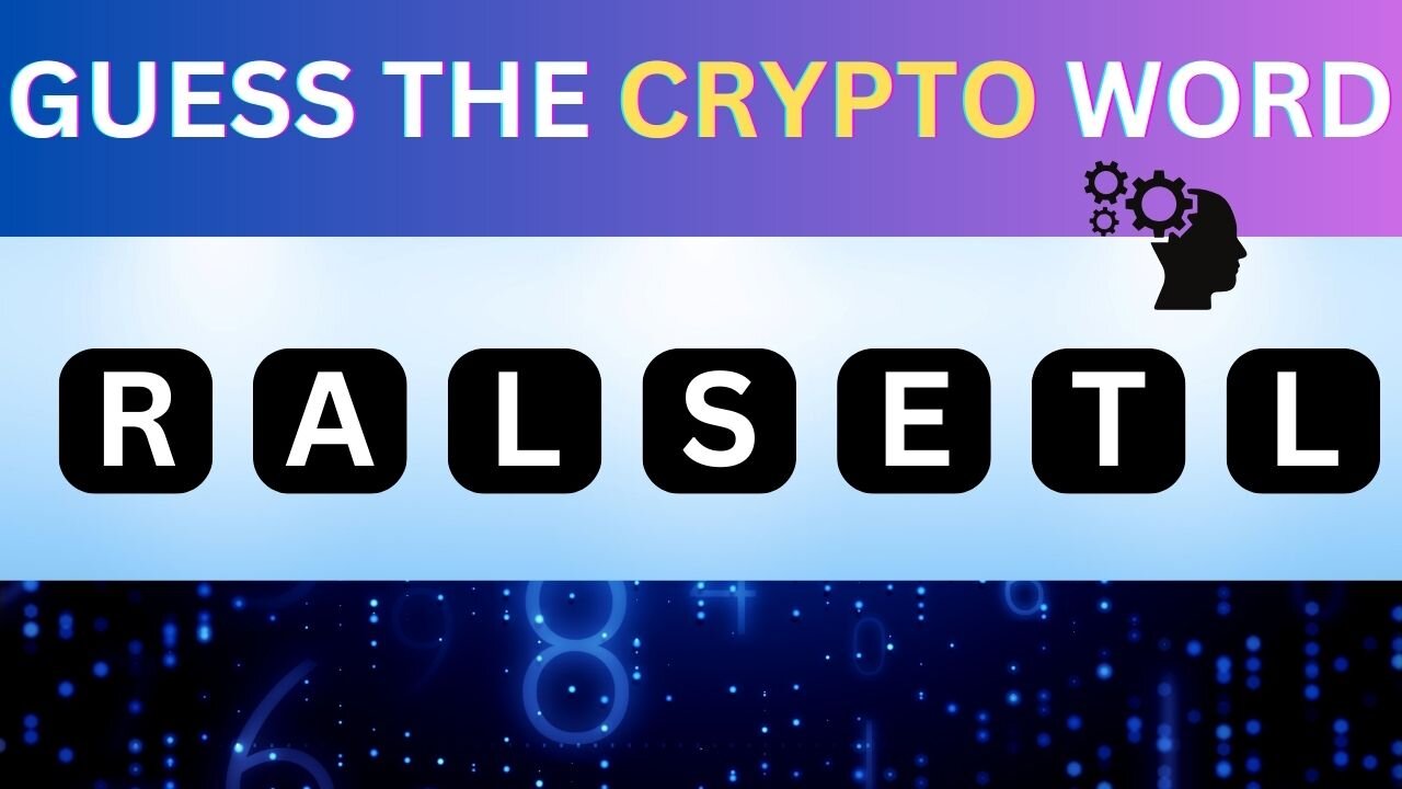 Can you reach the GENIUS level? Crypto word scramble - 04