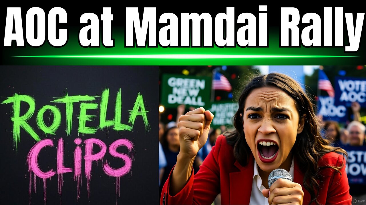 AOC at Zohran Mamdani Rally