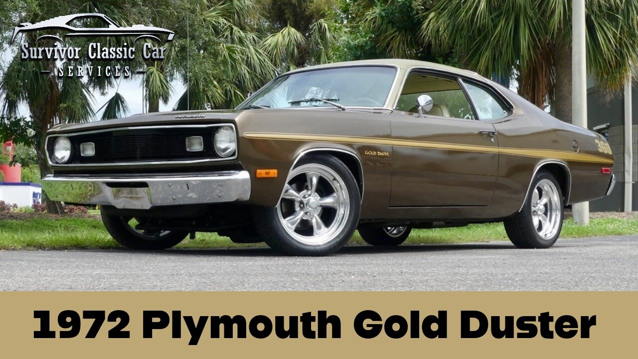 1972 Plymouth Gold Duster
