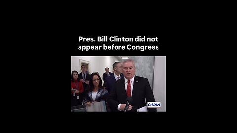 REP. COMER: “Bill Clinton did not show up..