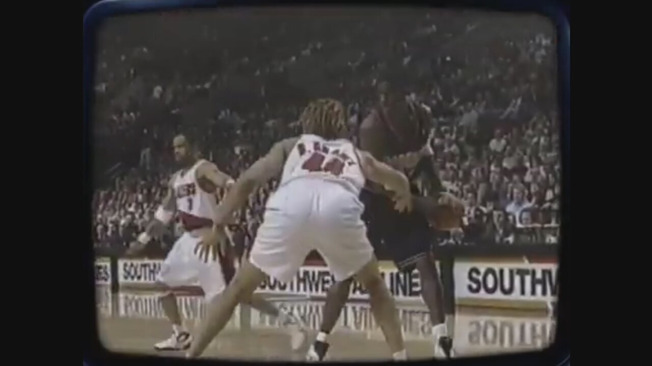 Antonio McDyess 22 Points 3 Ast @ Trail Blazers, 1999-2000.